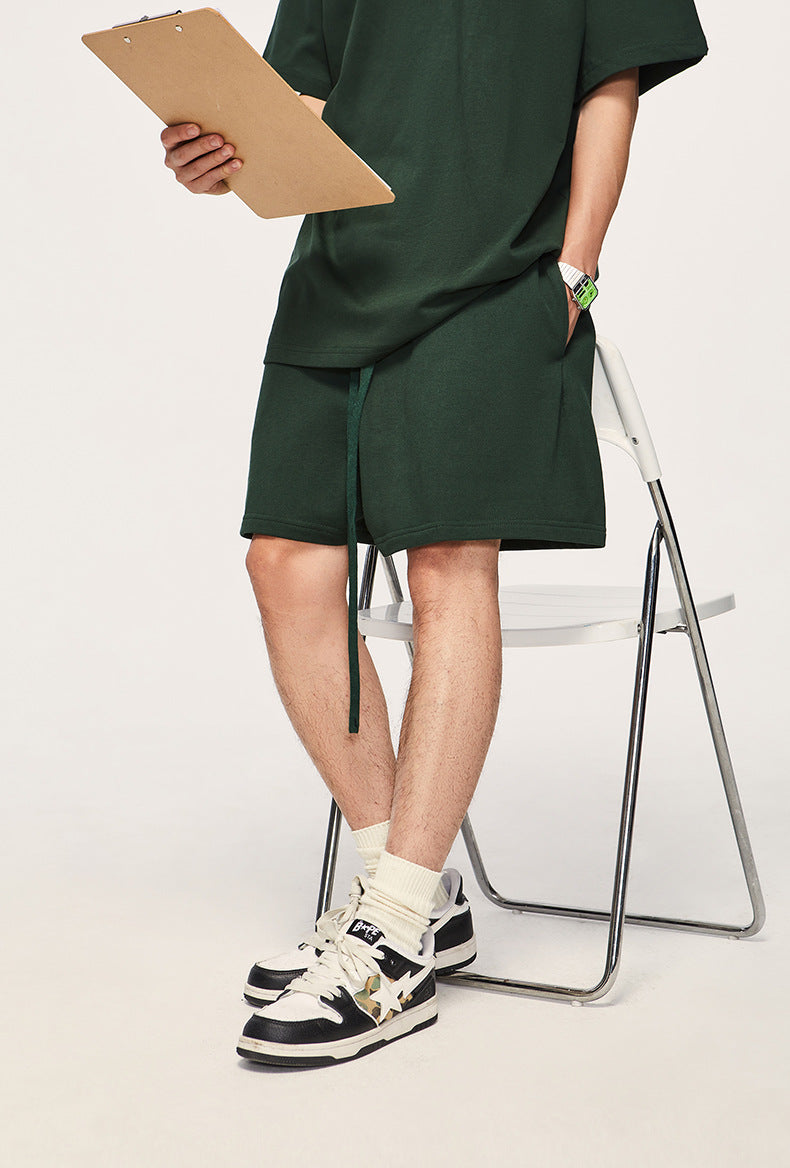 Spring and summer basic shorts street loose trendy brand shorts