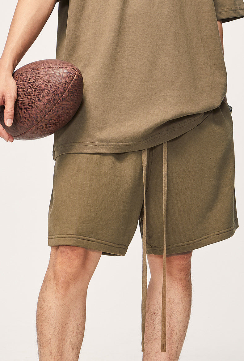 Spring and summer basic shorts street loose trendy brand shorts
