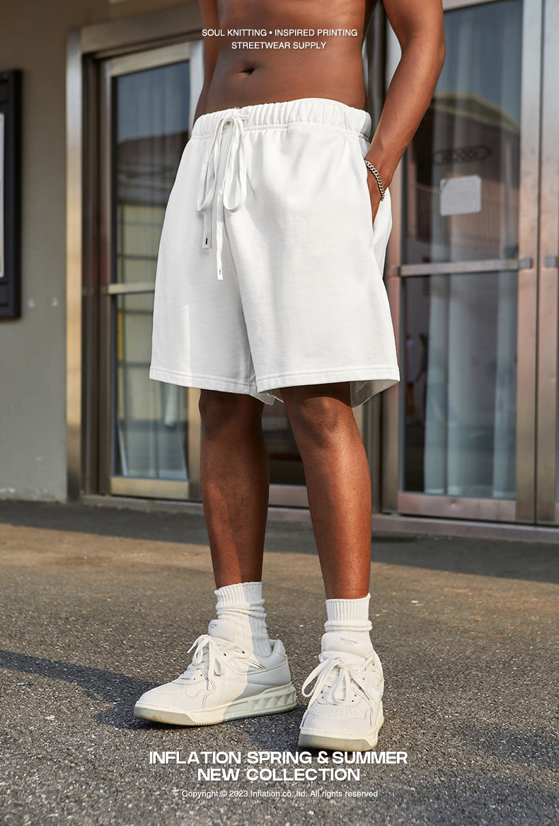 Spring and summer basic shorts street loose trendy brand shorts