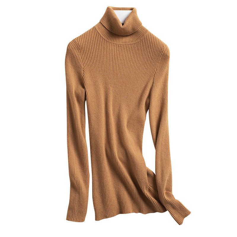Loose Thick Cashmere Crewneck Sweater