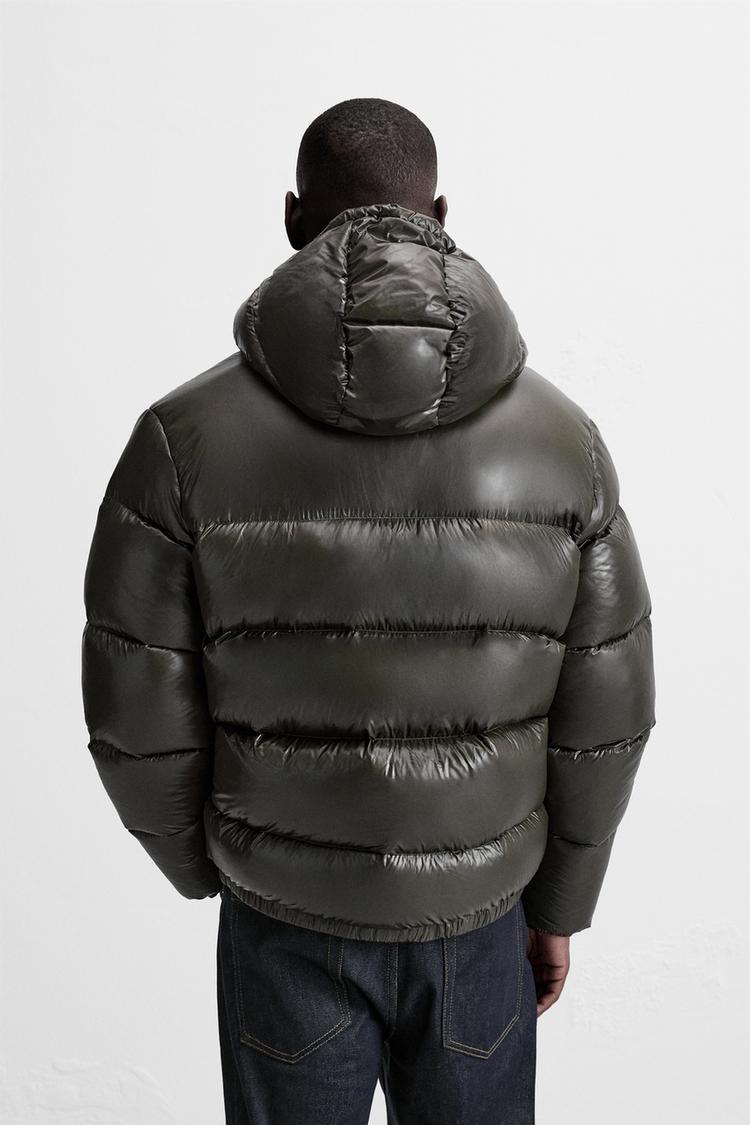 Hooded cotton casual quilted coat jacket