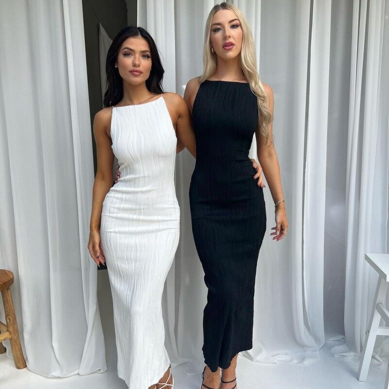 Sleeveless sexy slim dress