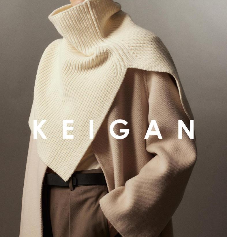 Ultra-fine high collar slit multi-wear knitted shawl large neck scarf