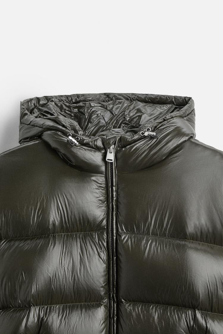 Hooded cotton casual quilted coat jacket