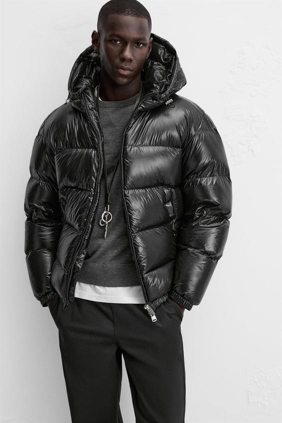 Hooded cotton casual quilted coat jacket