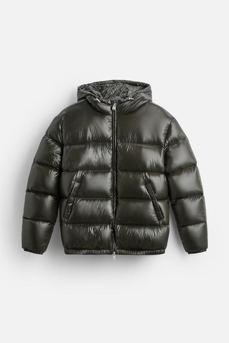 Hooded cotton casual quilted coat jacket