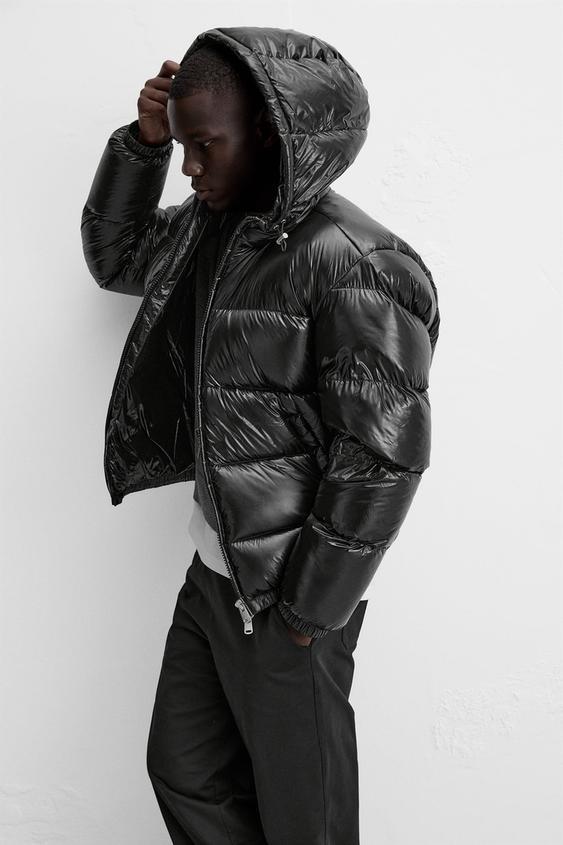 Hooded cotton casual quilted coat jacket