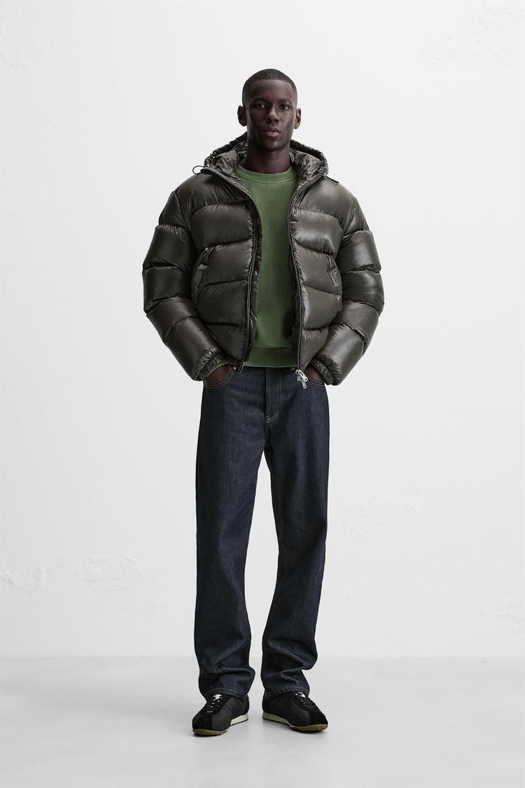Hooded cotton casual quilted coat jacket