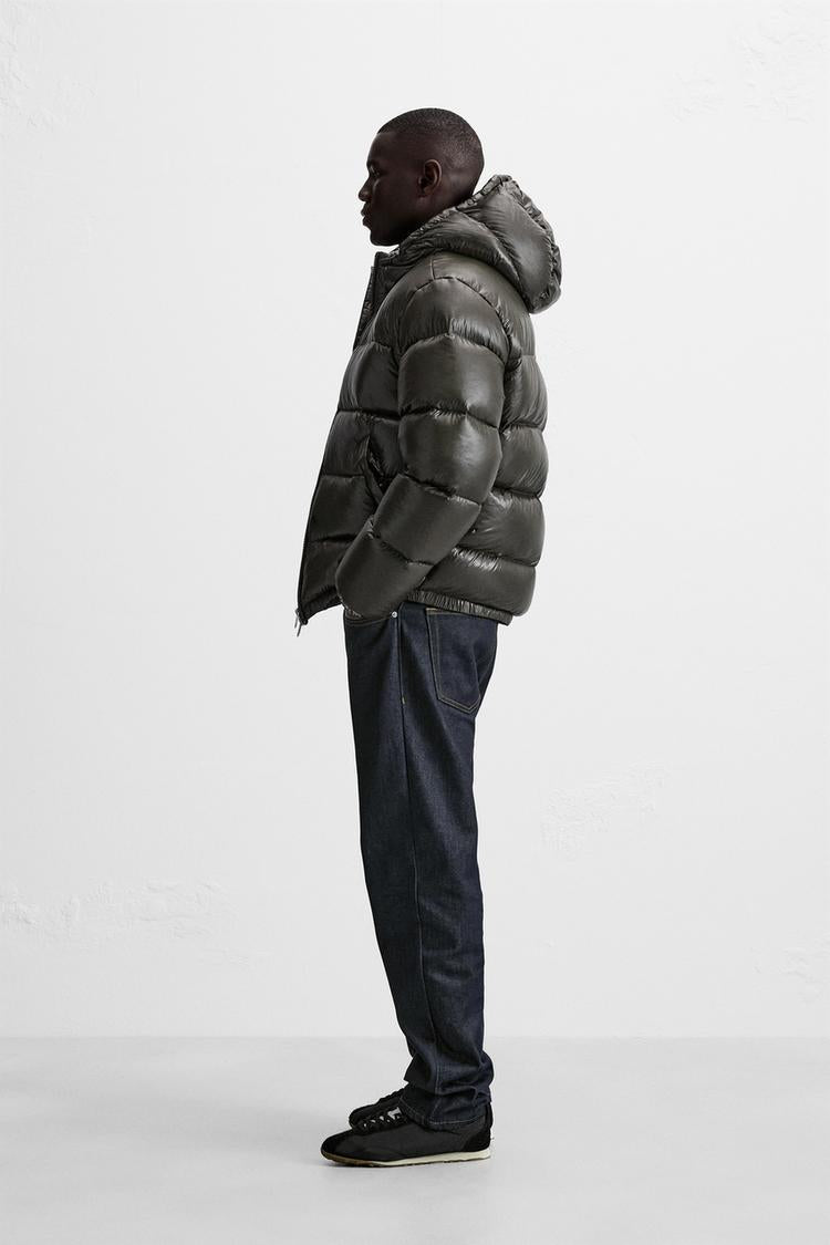 Hooded cotton casual quilted coat jacket